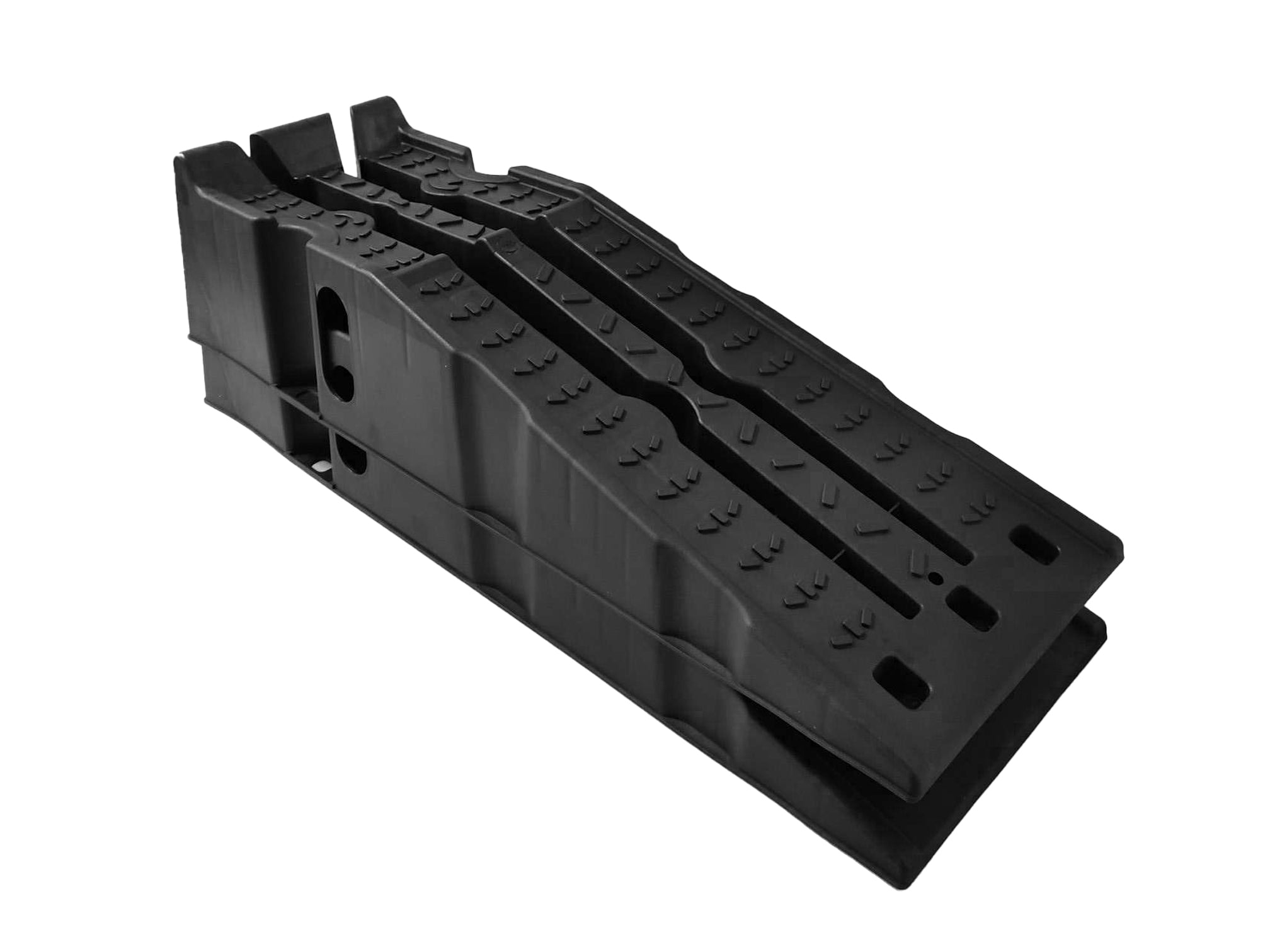 SET di rampe di sollevamento o scarico servizio per veicoli - Coppia di pedane in polipropilene con salita e fermo - PEDANAPPx2 - GARAGE - OFFICINA SET di rampe di sollevamento o scarico servizio per veicoli - Coppia di pedane in polipropilene con salita e fermo - PEDANAPPx2 - GARAGE - OFFICINA